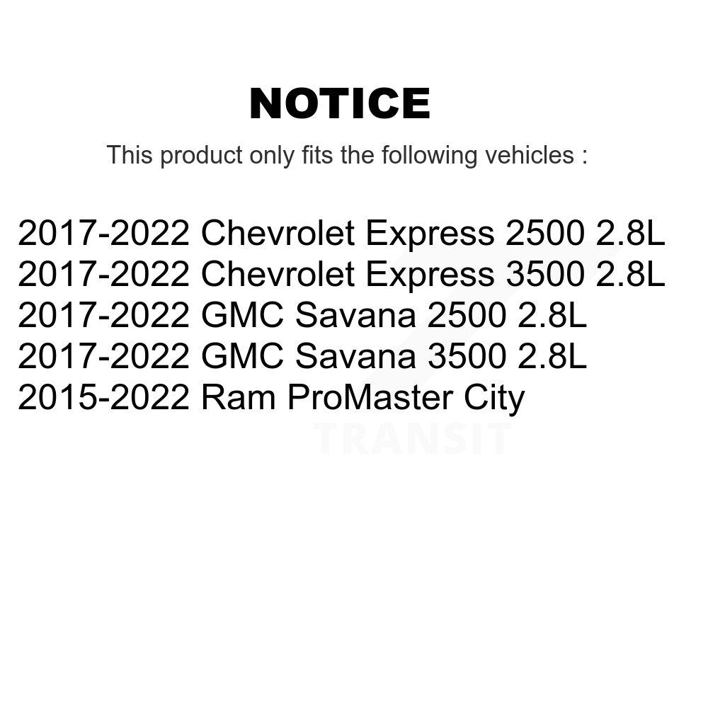 Serpentine Belt Main Drive KBR-5061062 For GMC Chevrolet Savana 2500 Express Ram