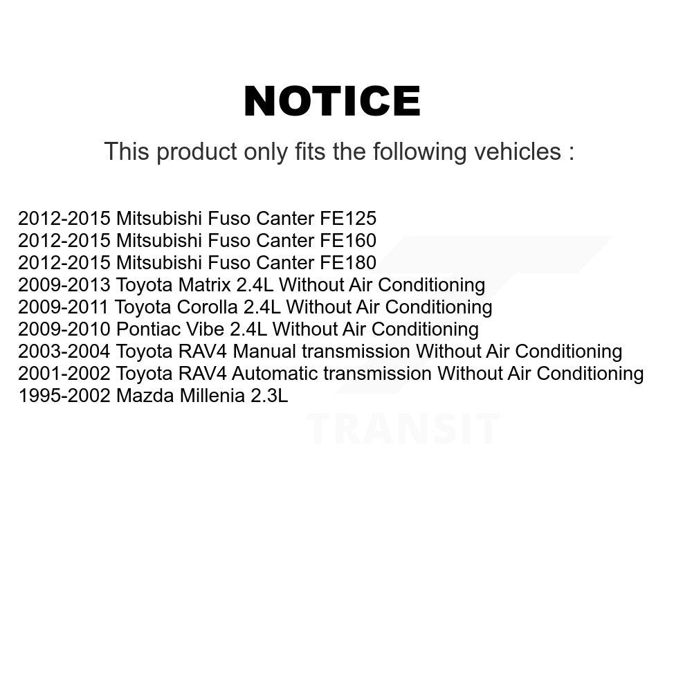 Serpentine Belt KBR-5070630 For Toyota Corolla Matrix Pontiac Vibe RAV4 Mazda