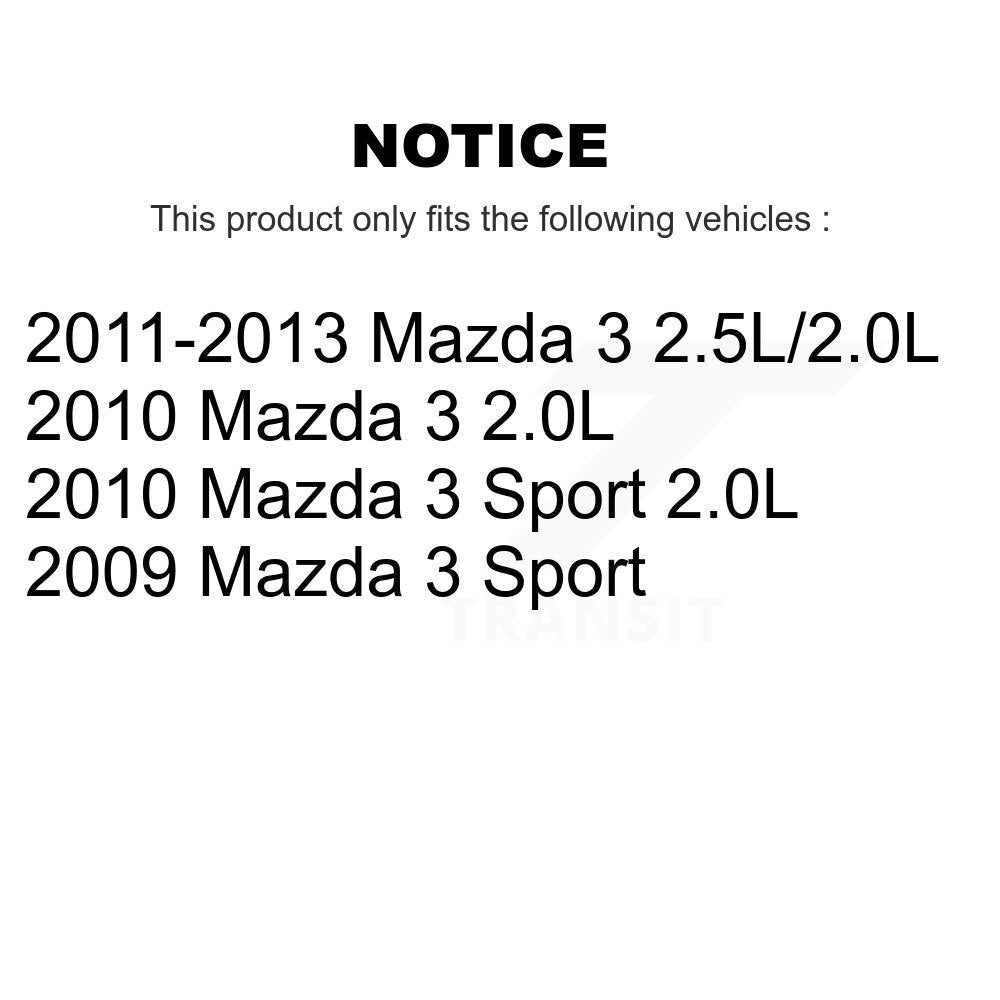 Serpentine Belt Air Conditioning KBR-5PK712EE For Mazda 3 Sport