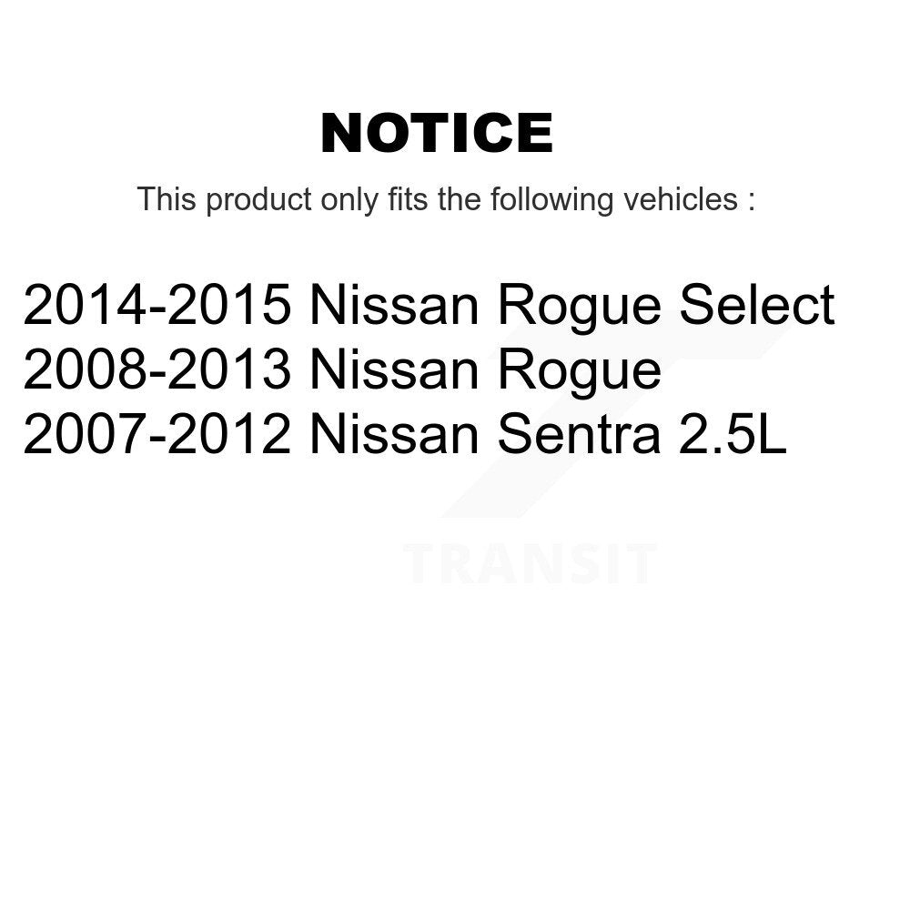 Serpentine Belt Main Drive KBR-A060710 For Nissan Rogue Sentra Select