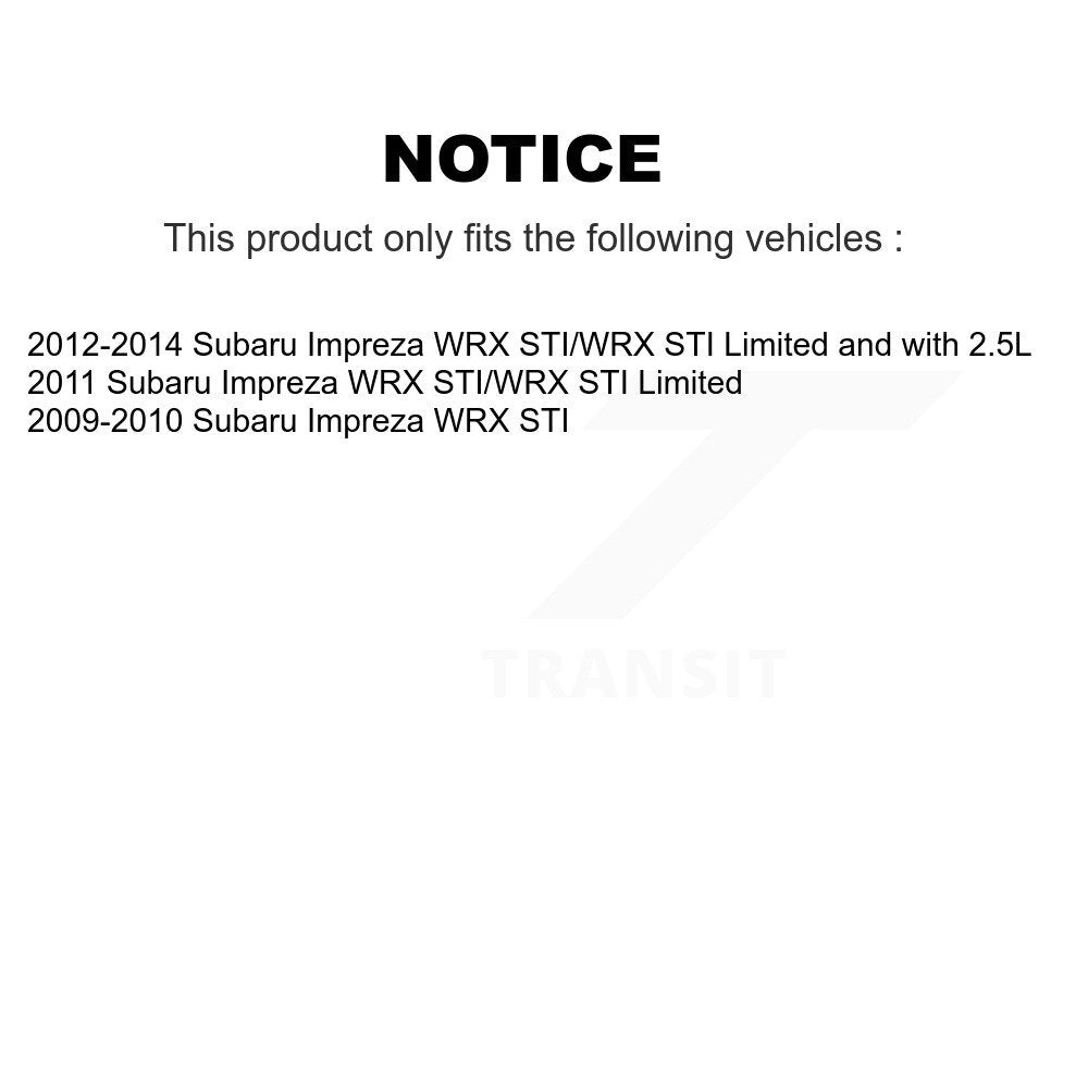 Semi-Metallic Brake Pads And Parking Shoes Front Rear Kit For Subaru Impreza