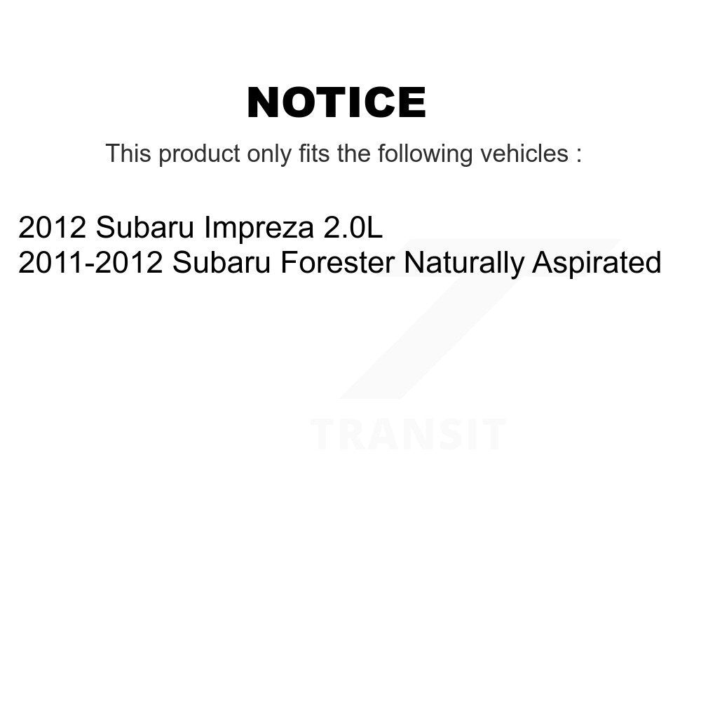 Ignition Coil (4 Pack) For Subaru Forester Impreza