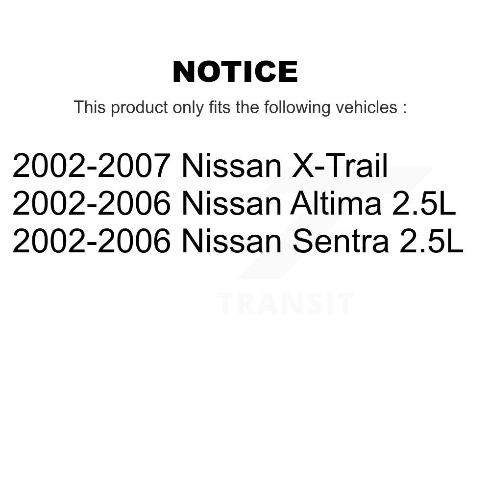 Ignition Coil (4 Pack) For Nissan Altima X-Trail Sentra