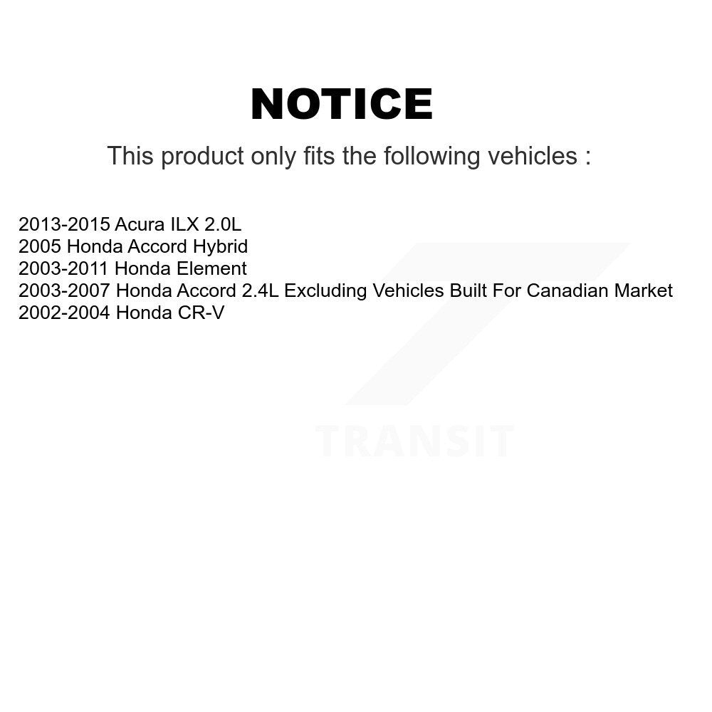 Ceramic Disc Brake Pads Front Rear Kit For Honda Accord CR-V Element Acura ILX