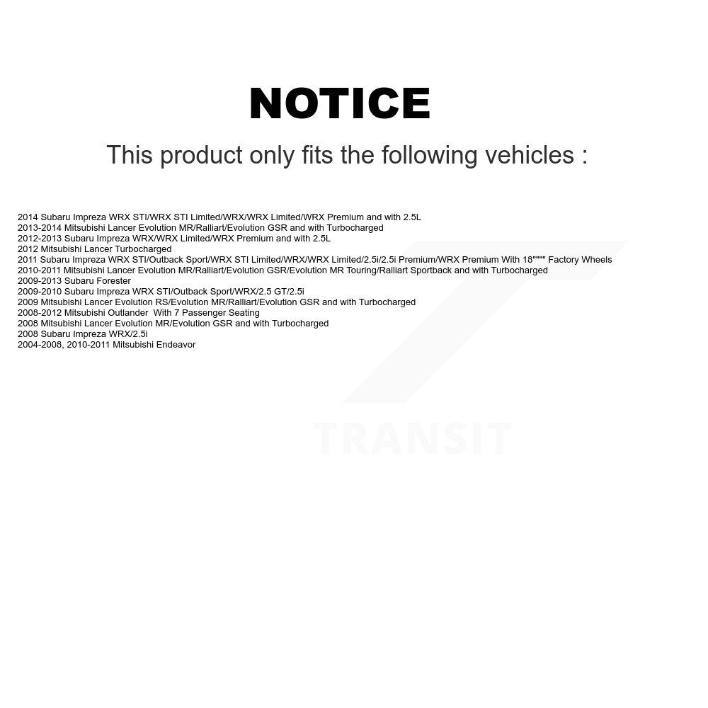 Parking Brake Shoes With Hardware Rear Kit For Subaru Mitsubishi Impreza Lancer