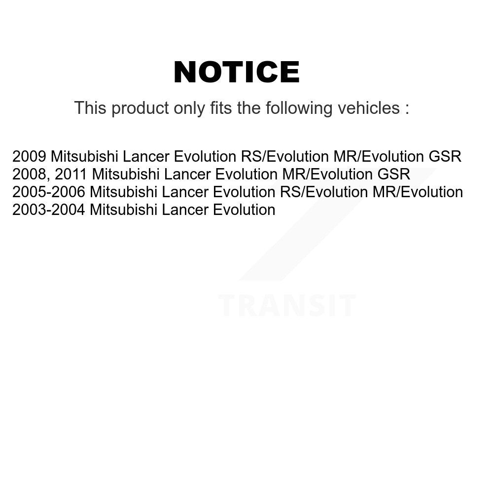 Semi-Metallic Brake Pads And Drum Shoes Front Rear Kit For Mitsubishi Lancer
