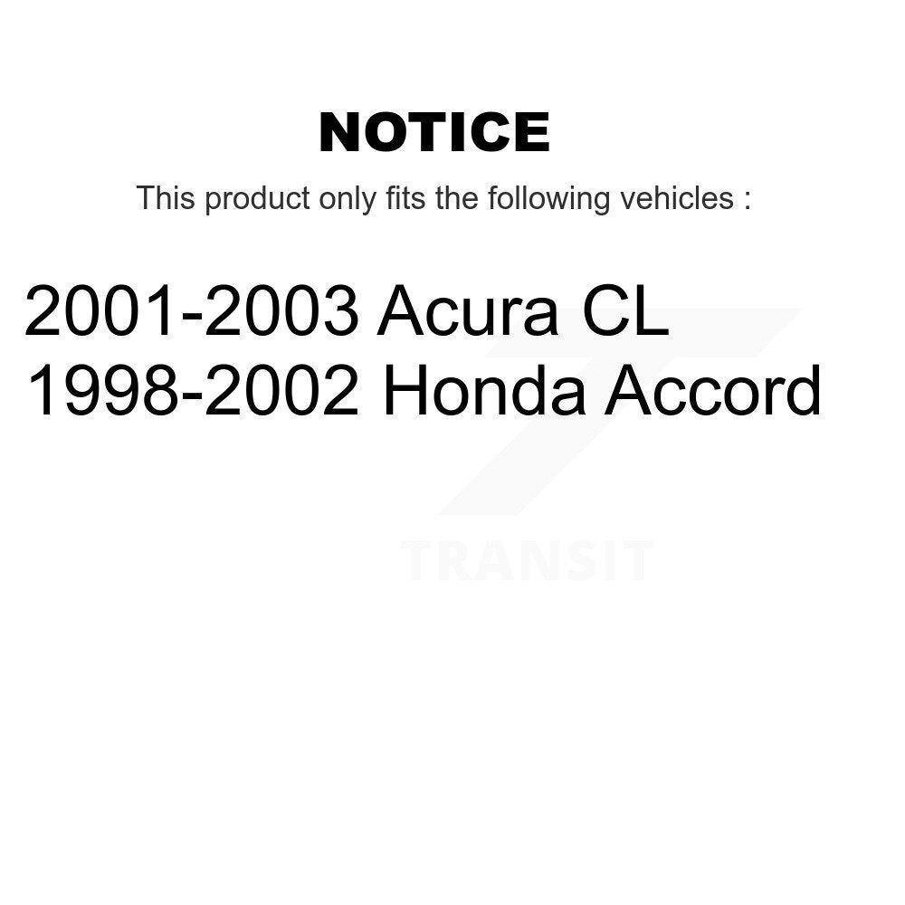 Complete Shock Assembly And TOR Link Front Kit For Honda Accord Acura CL