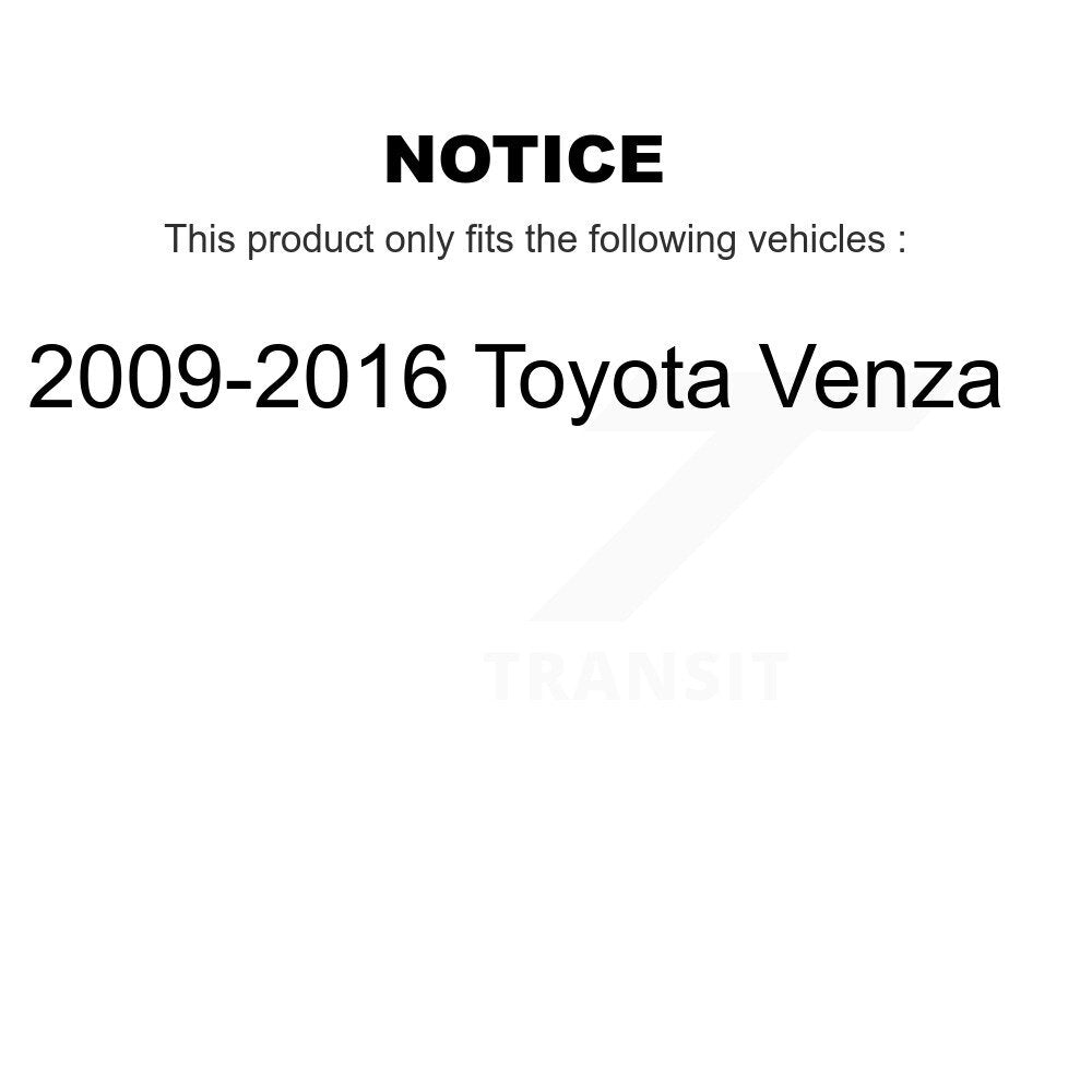 Complete Shock Assembly And TQ Link Front Kit For 2009-2016 Toyota Venza