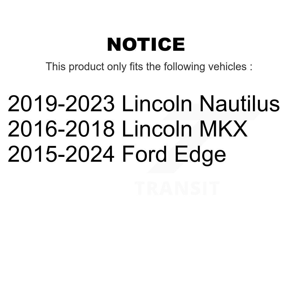 Shock Assembly And TOR Link Front Left Kit For Ford Edge Lincoln Nautilus MKX