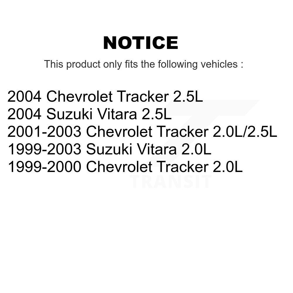 Strut And TOR Link Kit Mount Front For Chevrolet Tracker Suzuki Vitara
