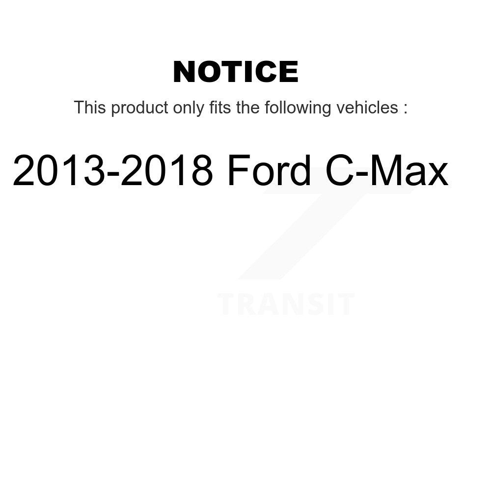 Shock TQ Link Kit And Mount Rear For 2013-2018 Ford C-Max