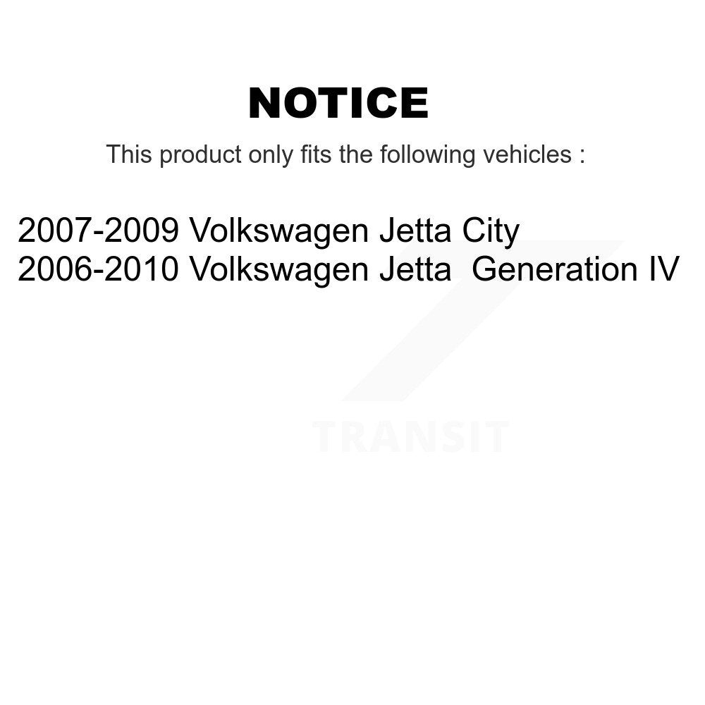 Shock And TQ Link Kit Rear For Volkswagen Jetta City