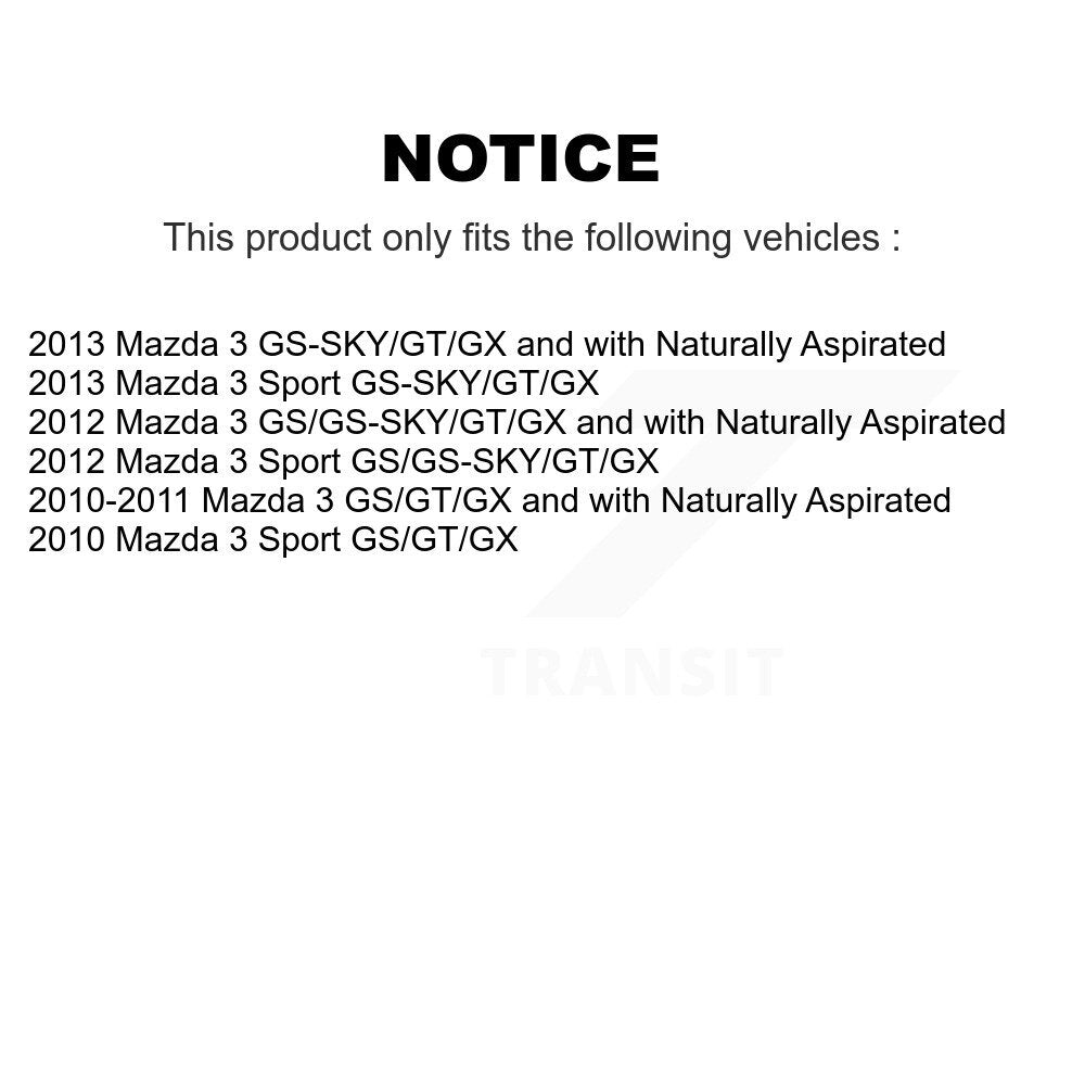 Shock And TQ Link Kit Rear For Mazda 3 Sport