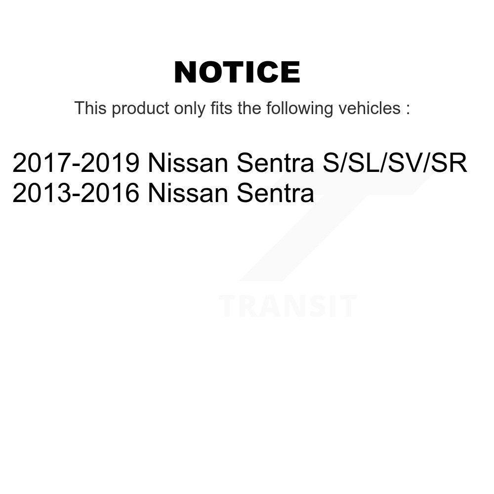 Strut And TOR Link Kit Mount Front Left For Nissan Sentra