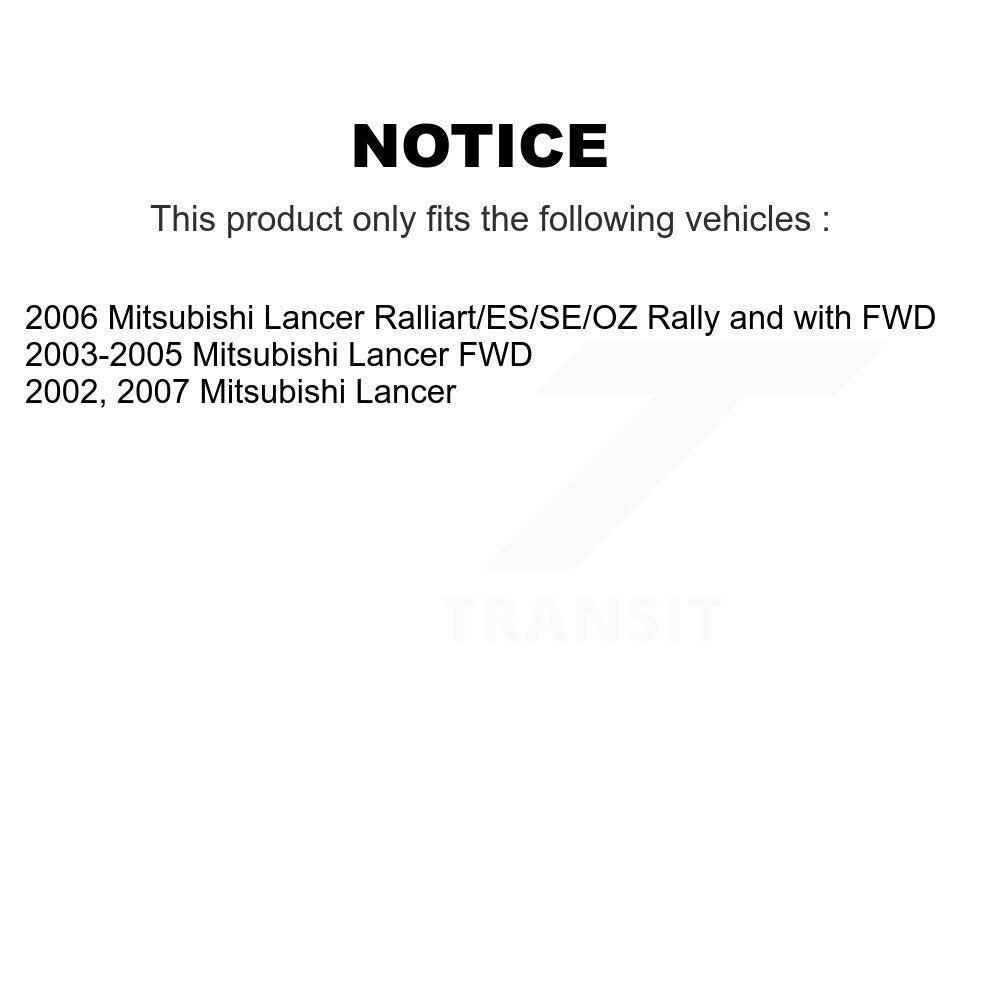 Steering Tie Rod End & Boot Front Kit For Mitsubishi Lancer