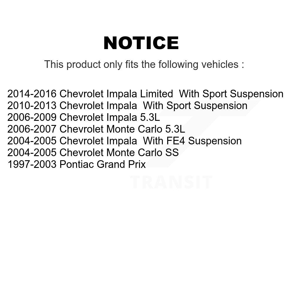 Left or Right Tie Rod End & Boot Front Kit For Chevrolet Impala Pontiac Grand