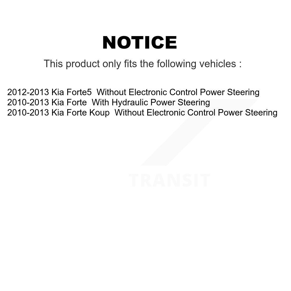 Steering Tie Rod End & Boot Front Right Kit For Kia Forte Koup Forte5