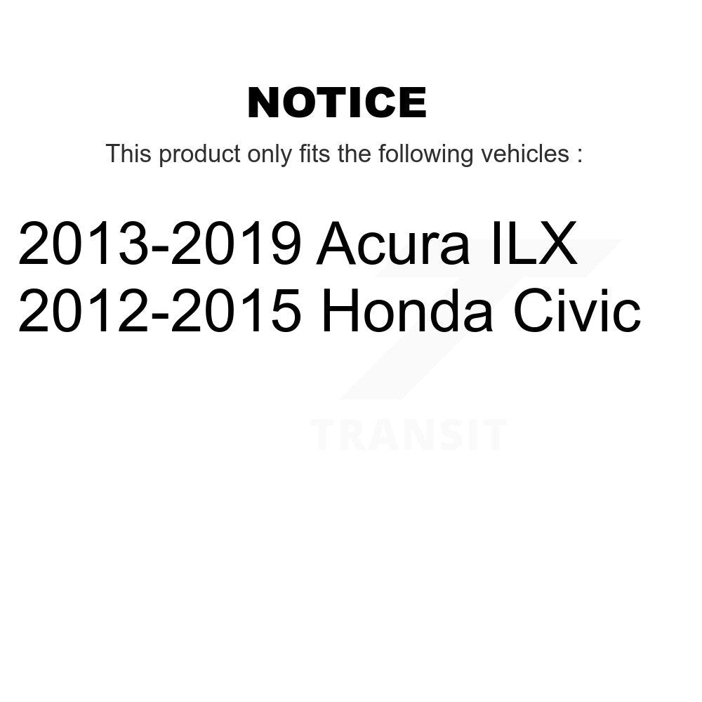 Steering Tie Rod End & Boot Front Kit For Honda Civic Acura ILX