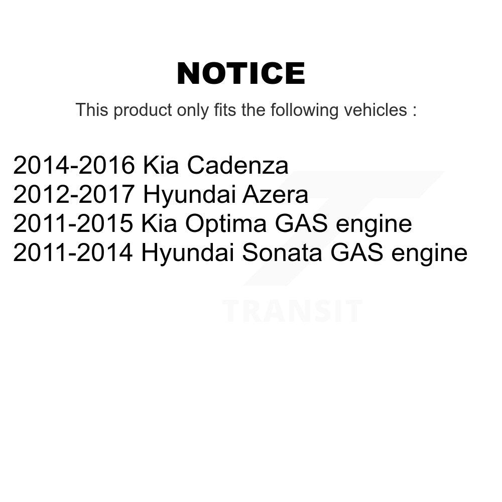 Tie Rod End & Boot Front Kit For Hyundai Sonata Kia Optima Cadenza Azera