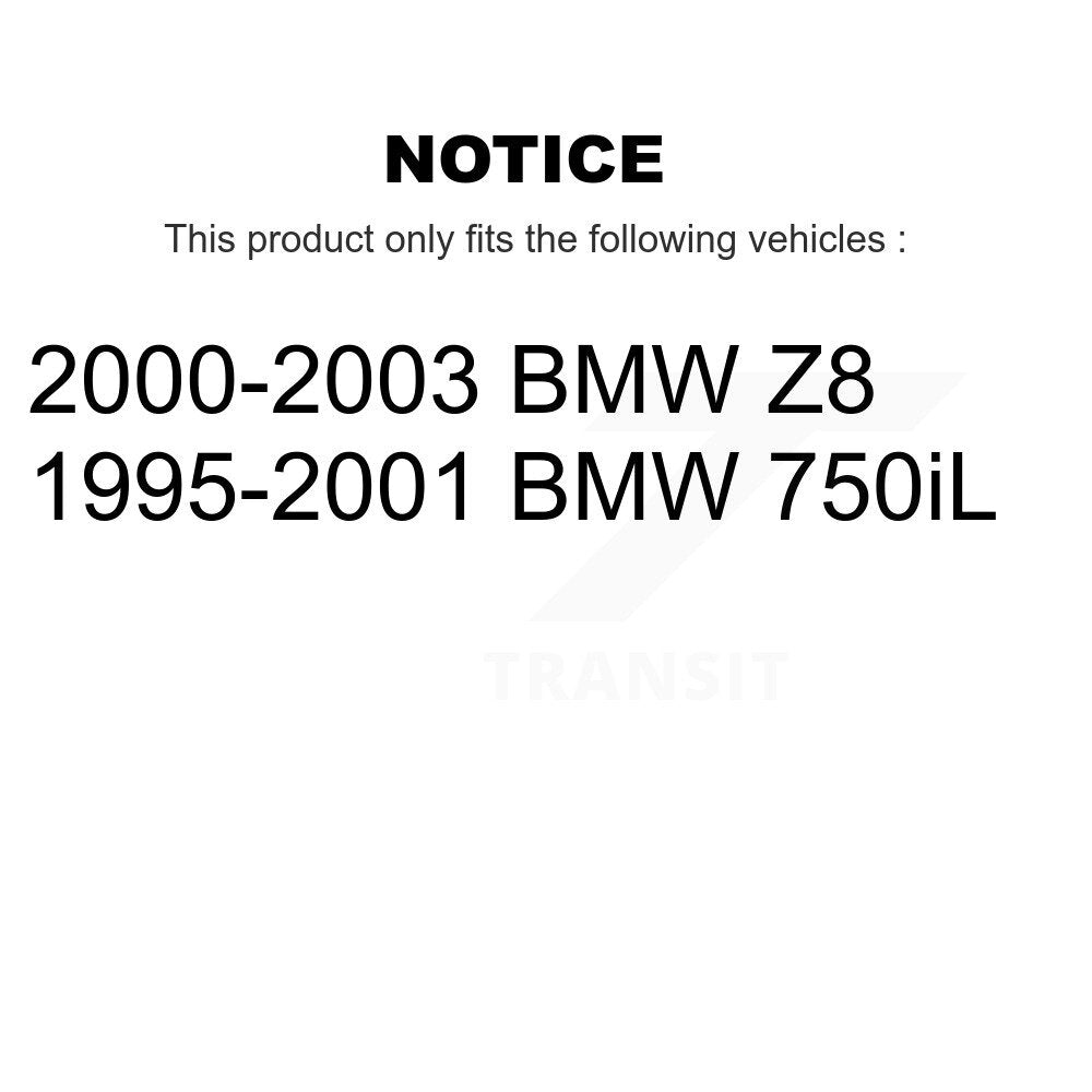 Ceramic Brake Pads Front Rear Kit For BMW Z8 750iL