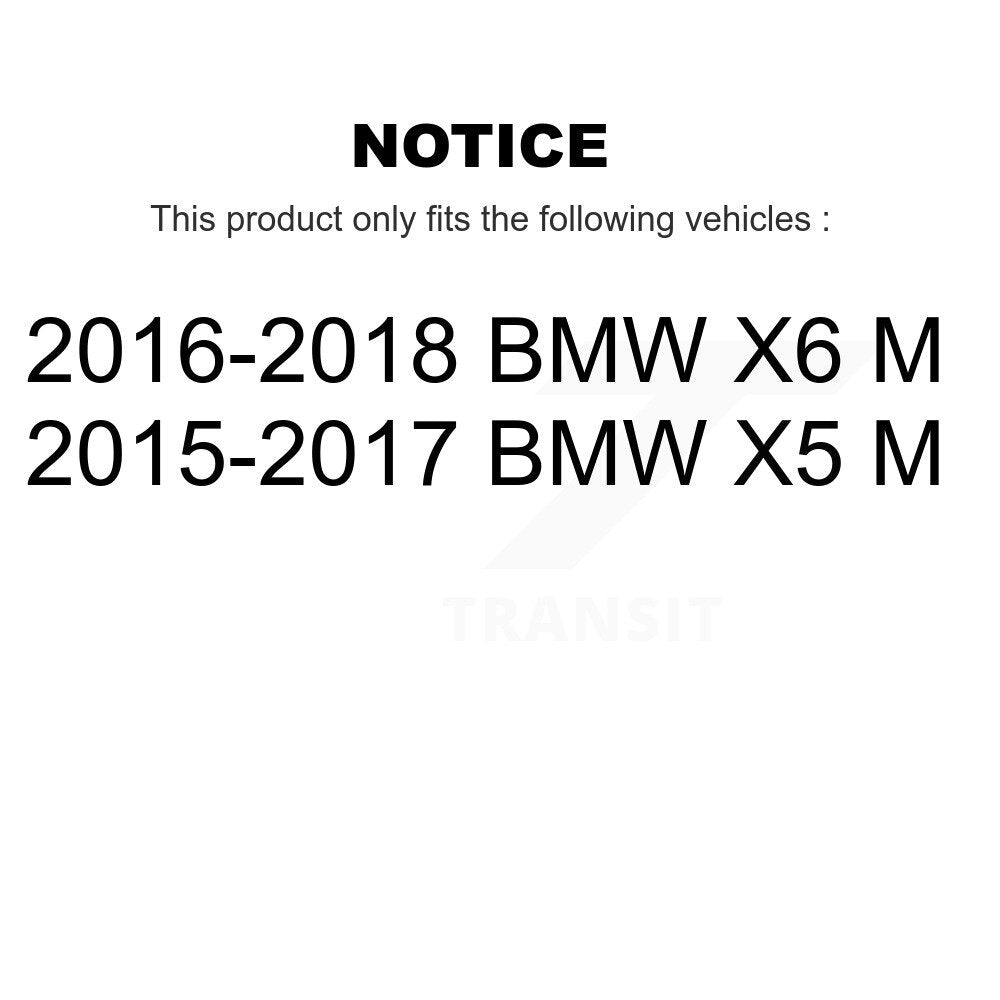 Ceramic Brake Pads Front Rear Kit For BMW X5 X6 M