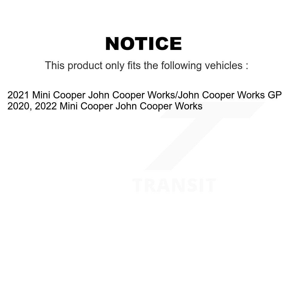 Ceramic Brake Pads Front Rear Kit For Mini Cooper