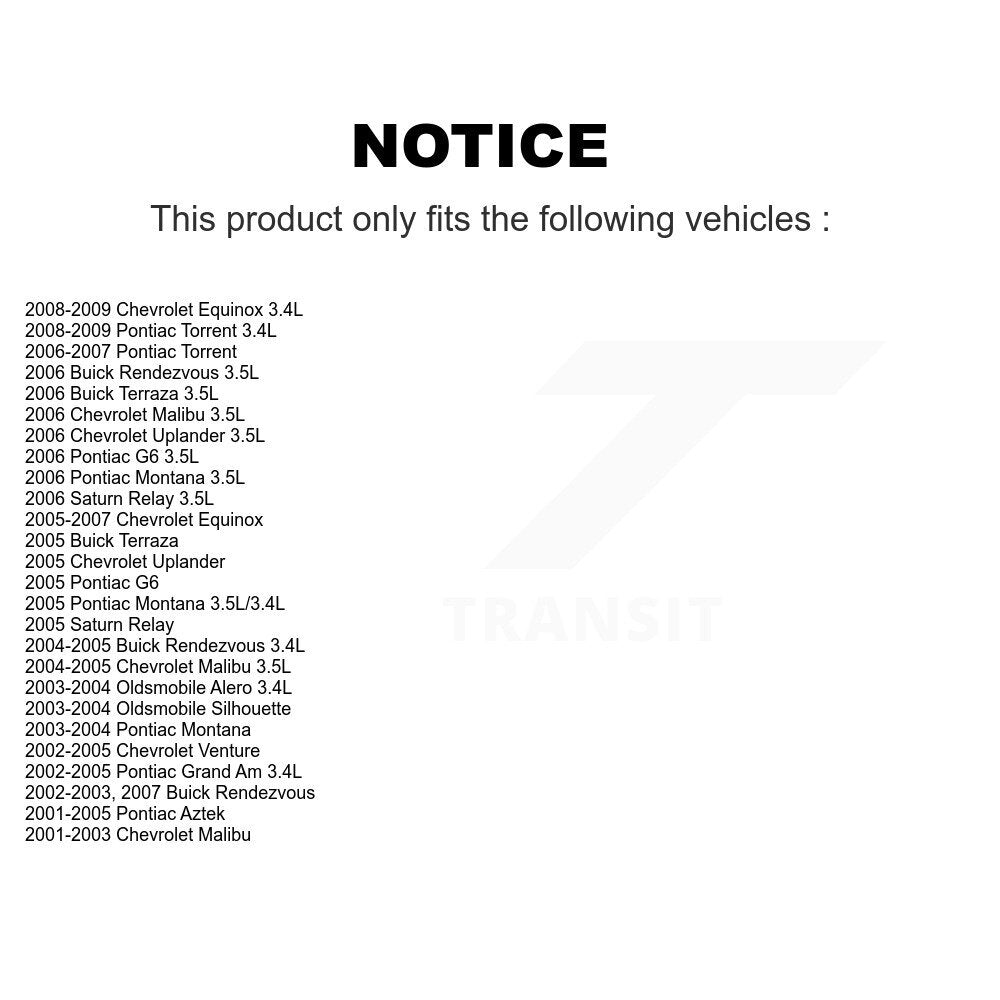 Accessory Drive Belt Idler Pulley Smooth KTP-89098 For Chevrolet Pontiac