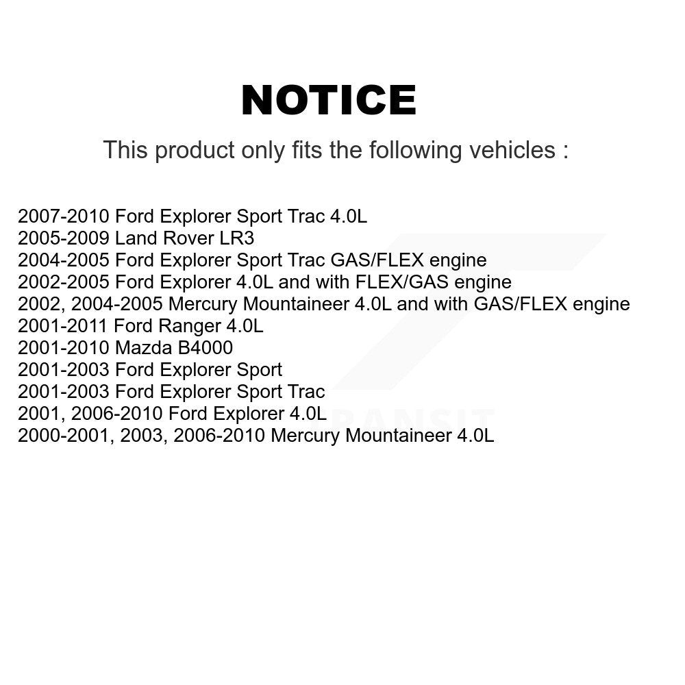 Accessory Drive Belt Tensioner Assembly KTP-89252 For Ford Ranger Explorer Sport