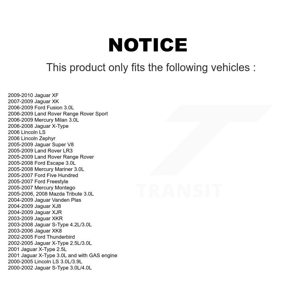 Accessory Drive Belt Tensioner Assembly KTP-89370 For Ford Escape Fusion Jaguar