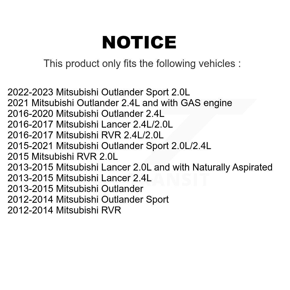 Accessory Drive Belt Tensioner Assembly KTP-89716 For Mitsubishi Outlander RVR