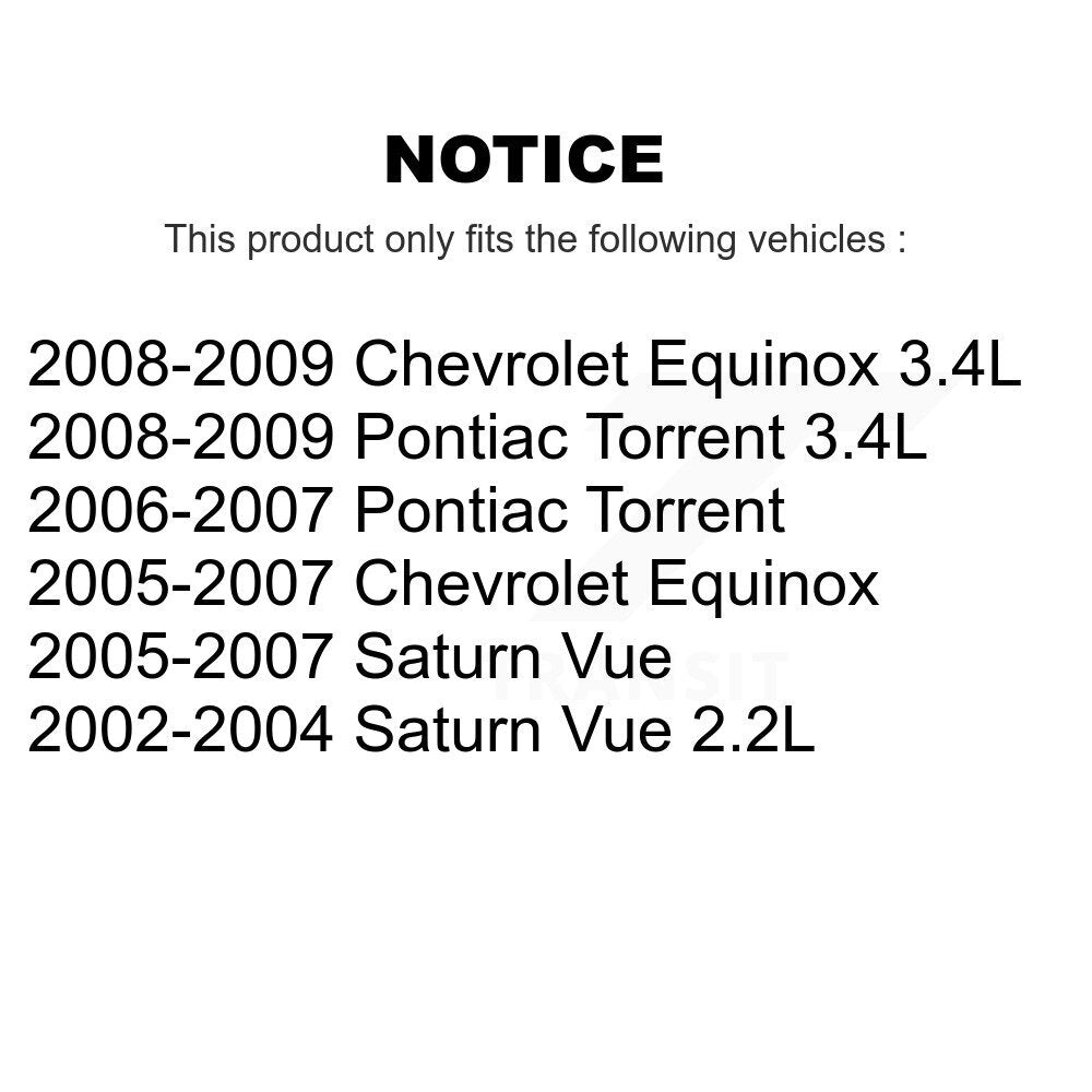 Suspension Control Arm & Ball Joint Link Front Kit For Chevrolet Equinox Pontiac