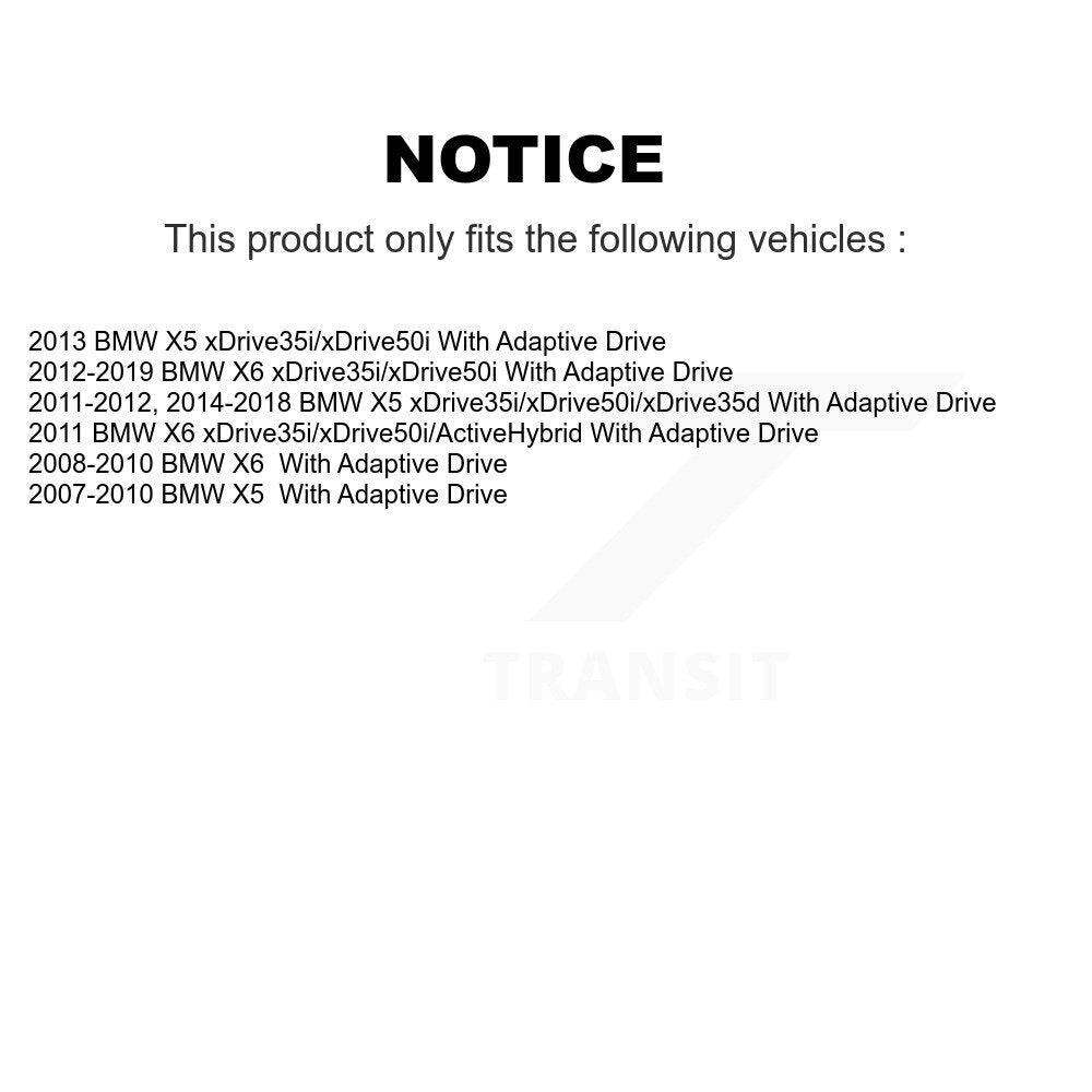 Suspension Control Arm And Ball Joint Assembly Sway Link Front Kit For BMW X5 X6
