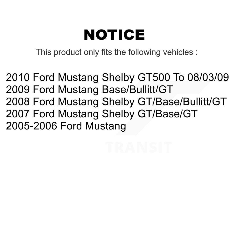Lower Suspension Ball Joints Front Pair For Ford Mustang