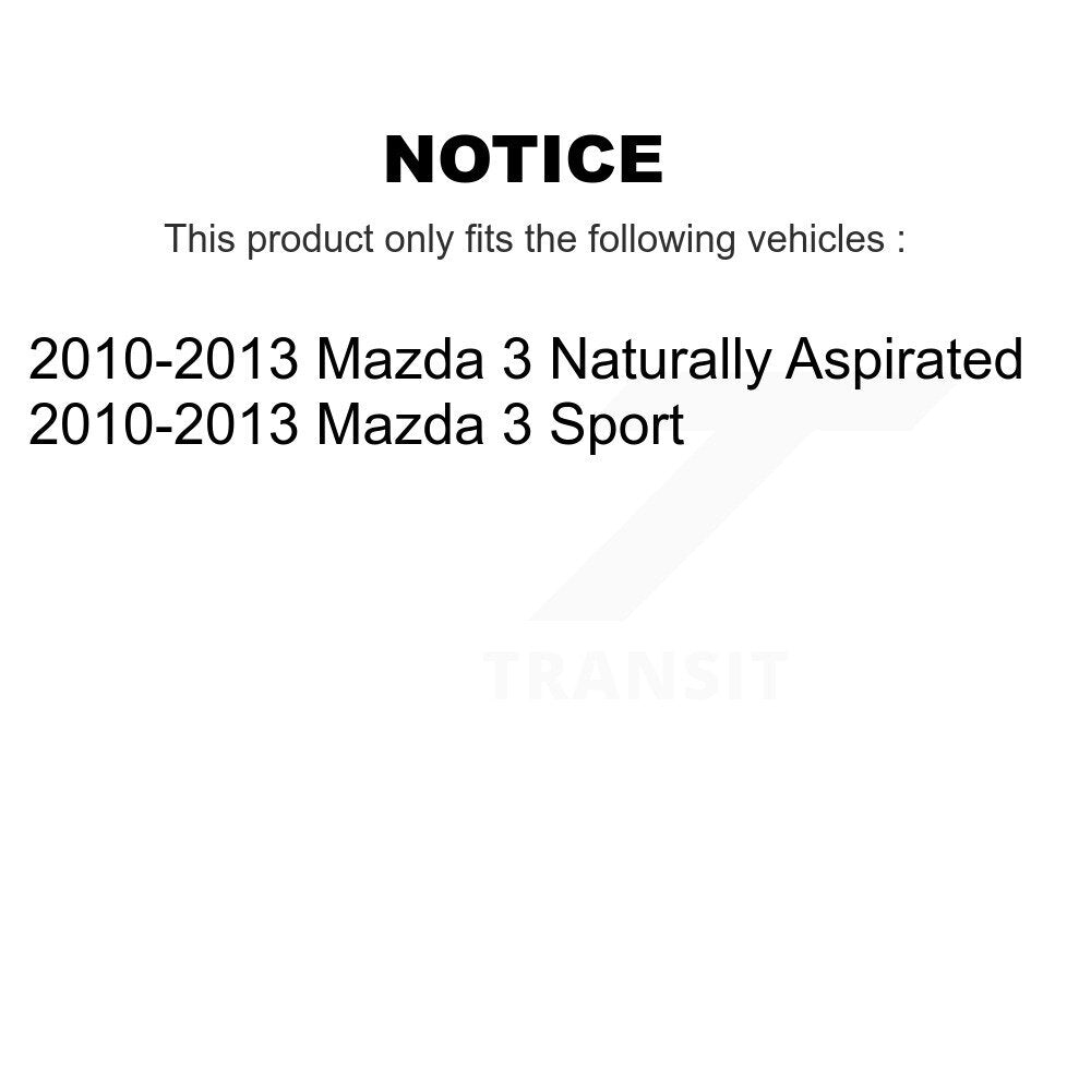 Suspension Control Arm & Ball Joint Front Lower Kit For 2010-2013 Mazda 3 Sport
