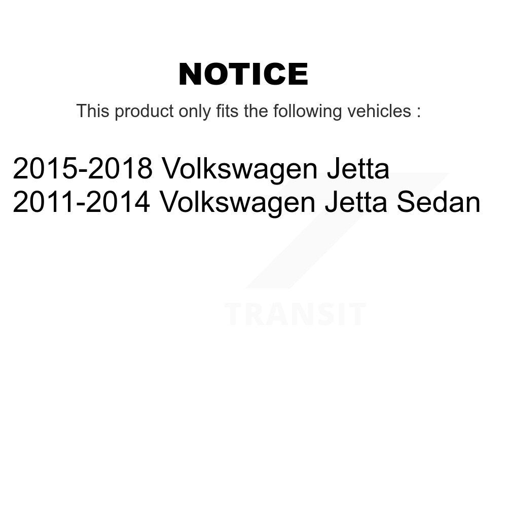 Suspension Control Arm & Ball Joint Assembly Link Front Kit For Volkswagen Jetta