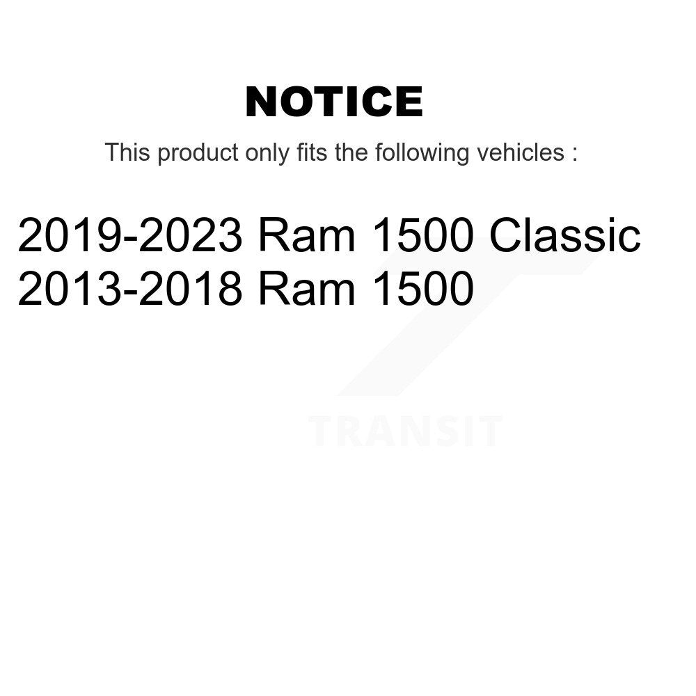 Control Arm And Ball Joint Tie Rod End Link Front Kit (8Pc) For Ram 1500 Classic