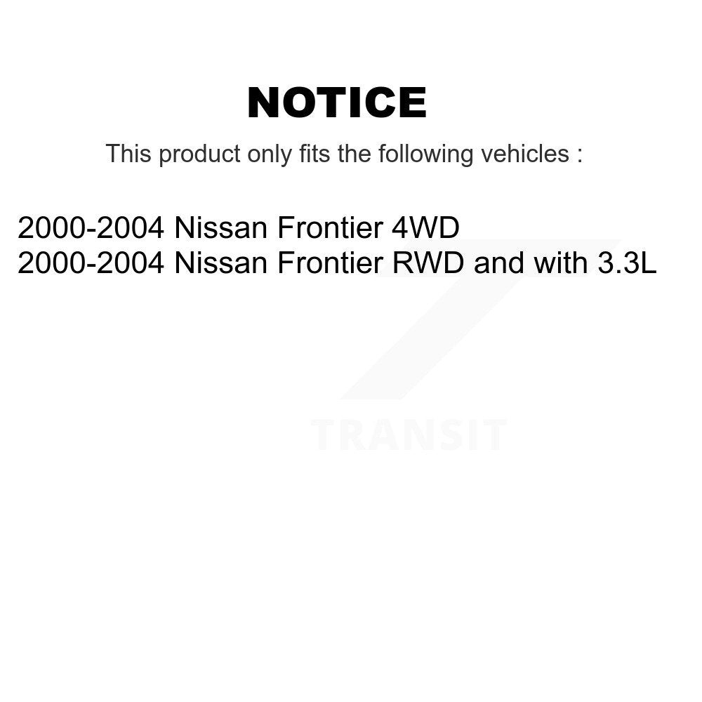 Suspension Stabilizer Bar Link Front Rear Kit For Nissan Frontier