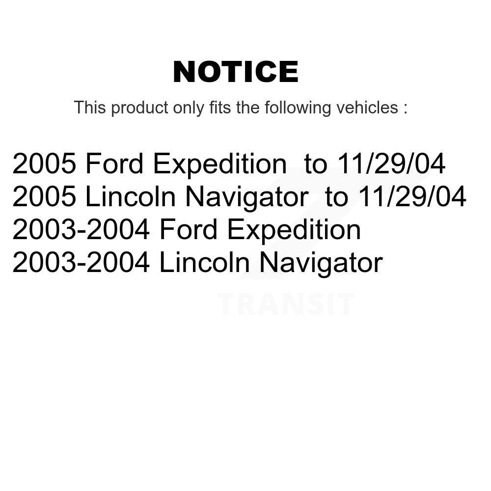 Suspension Sway Bar Link Front Rear Kit For Ford Expedition Lincoln Navigator