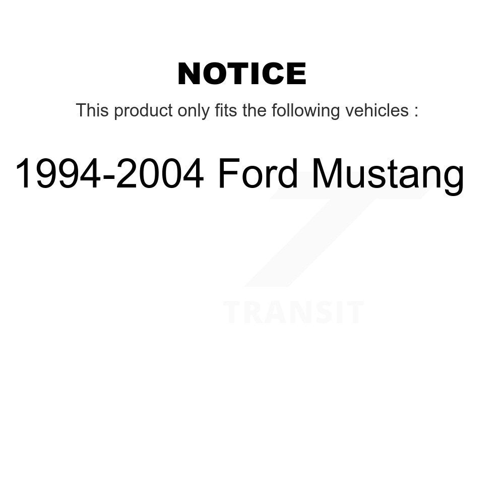 Suspension Ball Joint And Tie Rod End Front Kit For 1994-2004 Ford Mustang