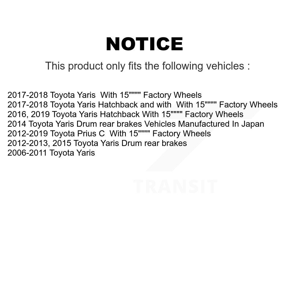Suspension Control Arm Assembly & Tie Rod End Front Kit For Toyota Yaris Prius C