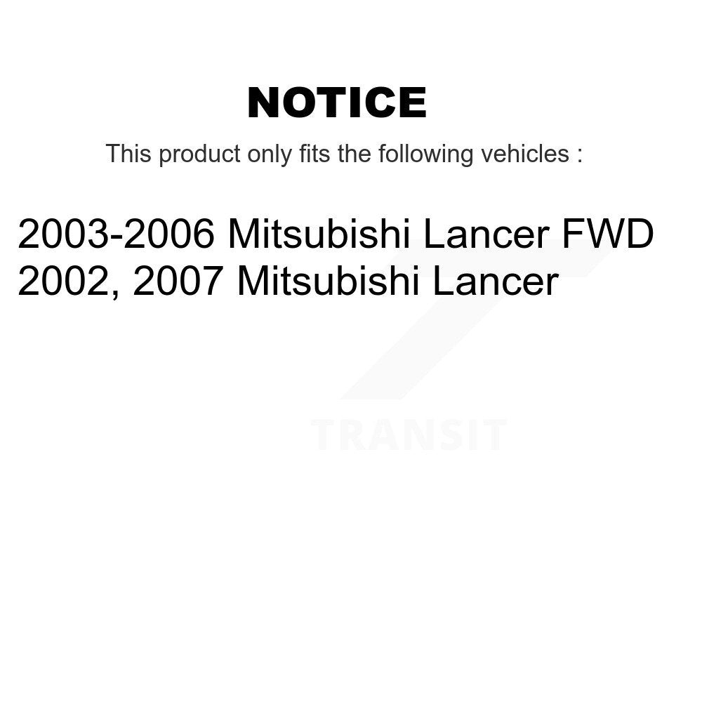 Suspension Control Arm Assembly And Tie Rod End Front Kit For Mitsubishi Lancer