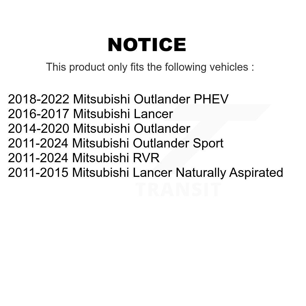 Arm Ball Joint Tie Rod End Link Front Kit (8Pc) For Mitsubishi RVR Lancer Sport
