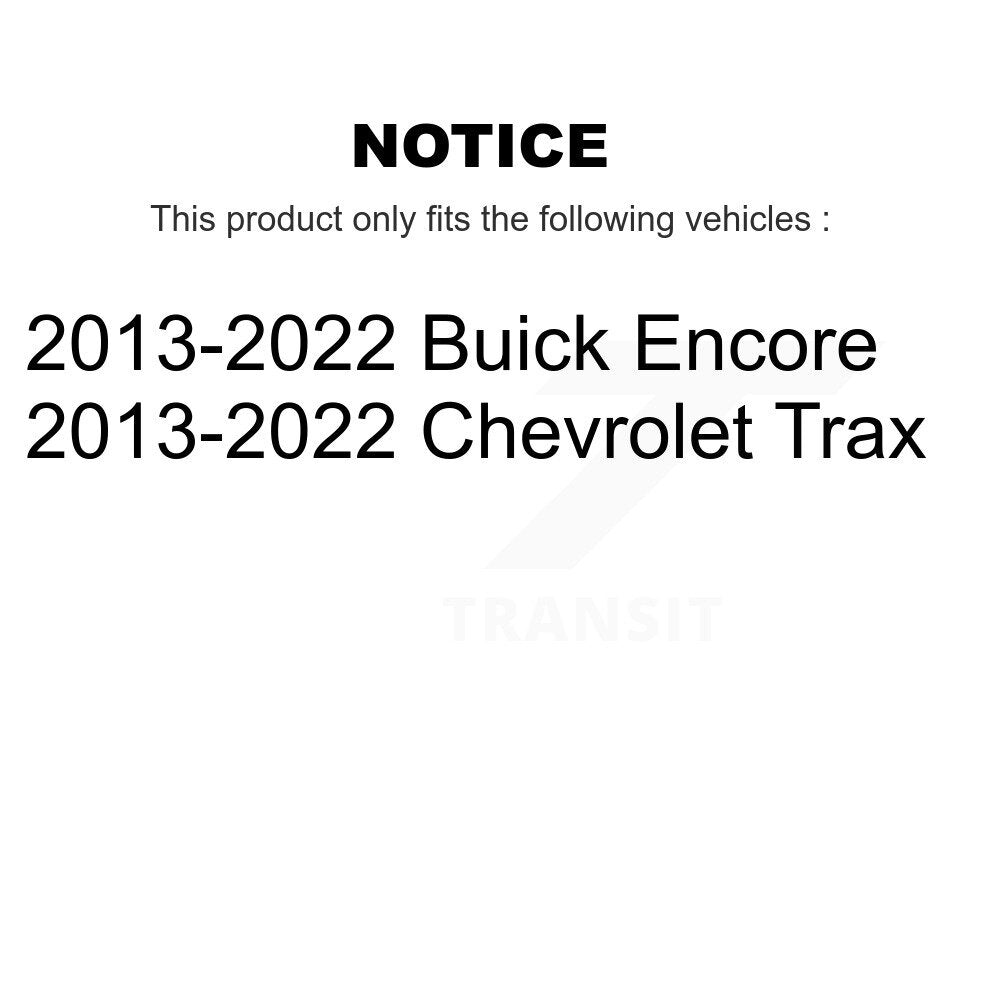 Suspension Control Arm And Ball Joint Front Lower Kit For Buick Encore Chevrolet