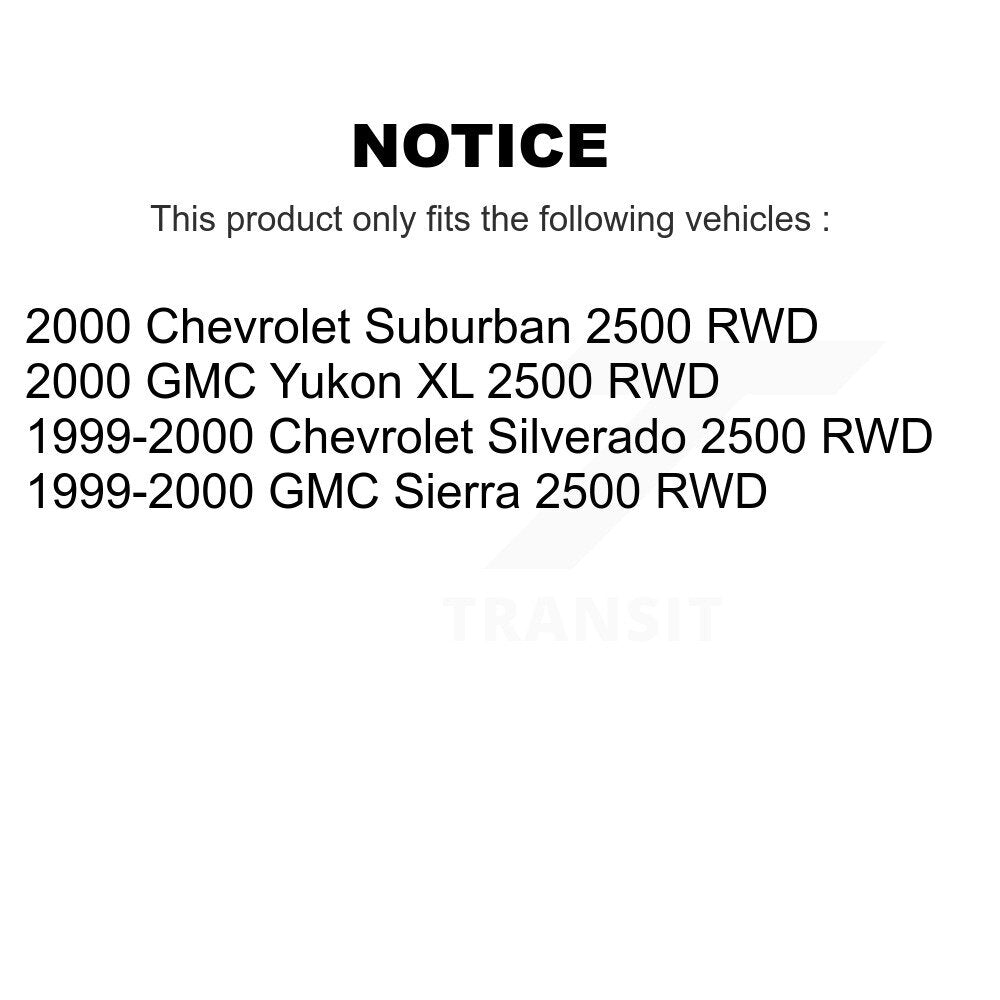 Upper Control Arm Lower Ball Joint Front Kit For Chevrolet Silverado 2500 GMC XL