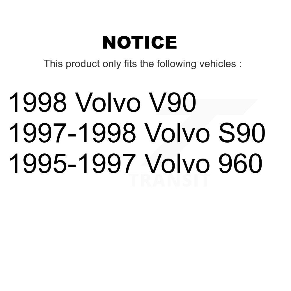 Steering Tie Rod End Front Outer Kit For Volvo 960 S90 V90