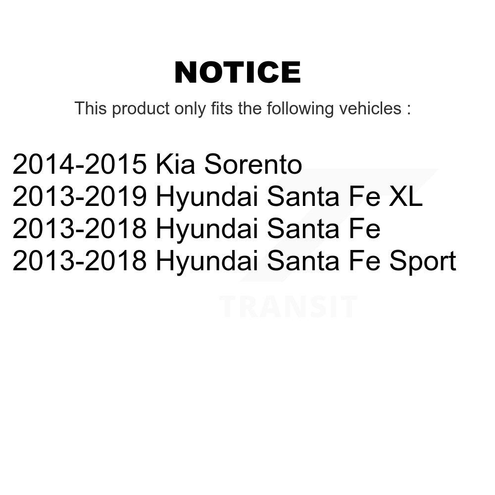 Suspension Control Arm Ball Joint Link Front Kit For Hyundai Santa Fe Sport Kia