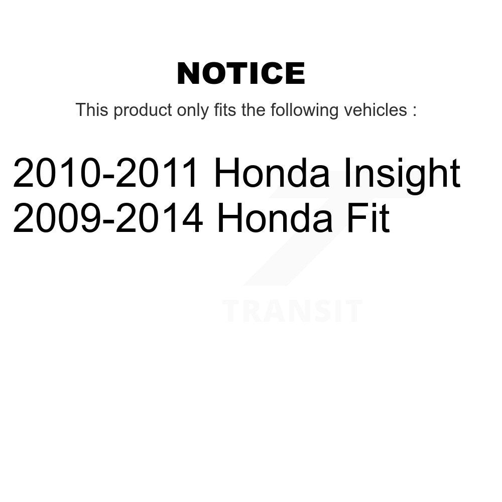 Suspension Ball Joint And Tie Rod End Front Kit For Honda Fit Insight