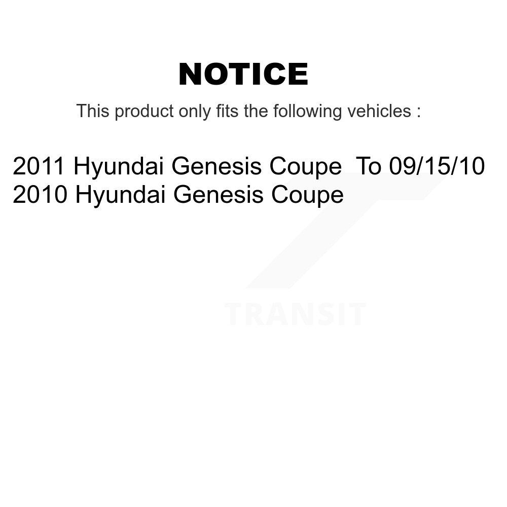 Control Arm And Ball Joint Tie Rod End Link Front Kit For Hyundai Genesis Coupe