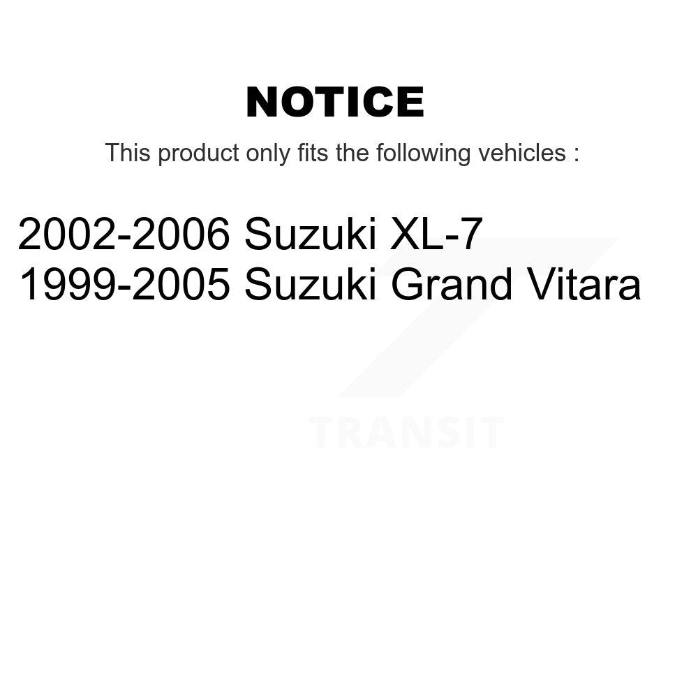 Outer & Inner Steering Tie Rod End Front Kit For Suzuki Grand Vitara XL-7