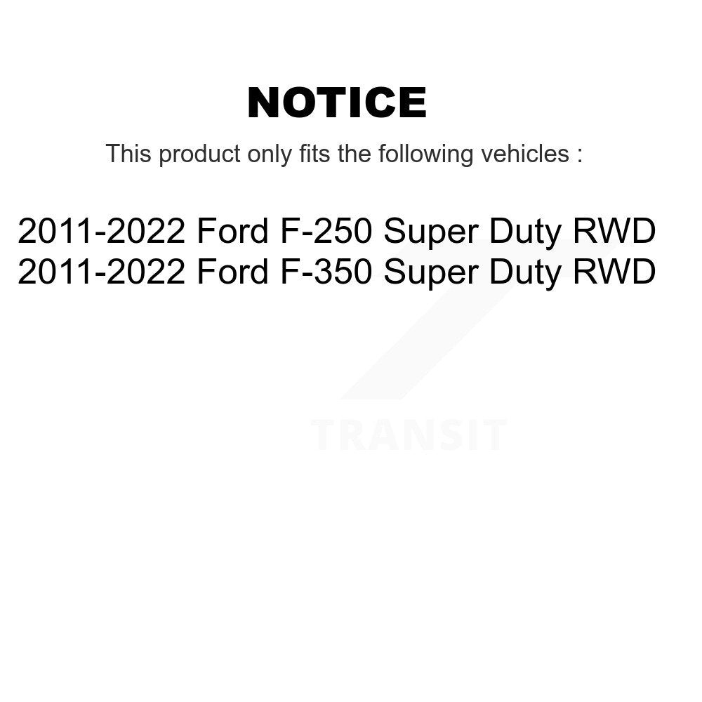 Ball Joint & Tie Rod End Front Kit For 2011-2020 Ford F-350 Super Duty F-250 RWD